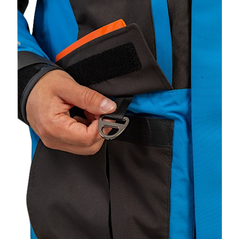 Костюм-Поплавок Graff 215-O-B-3 Зима +5°С -15°С Черный / Голубой Bratex 8/8 -