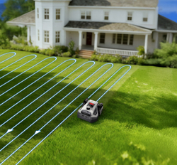 Робот-газонокосилка Anthbot M9 PRO (LIDAR + RTK-GPS) для участков 1000–1500 м² (10–15 соток)