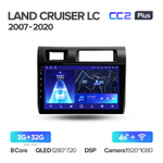 Teyes CC2 Plus 9" для Toyota Land Cruiser 70 2007-2020