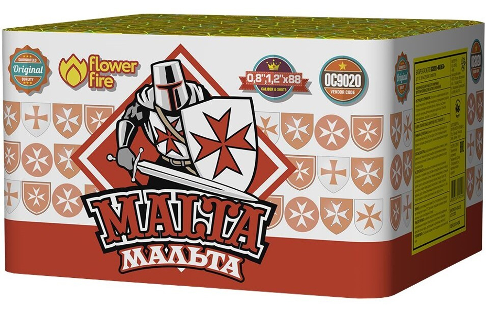 ОС9020 Салют "Мальта" (0.8"/1.2" х 88 залпов)