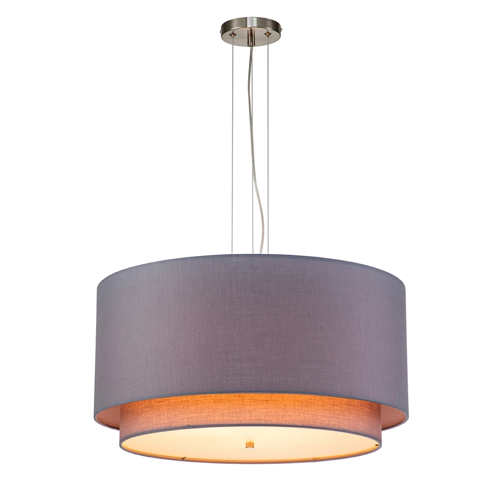 Подвесная люстра Indigo NEBBIA 13020/3P Nickel V000353