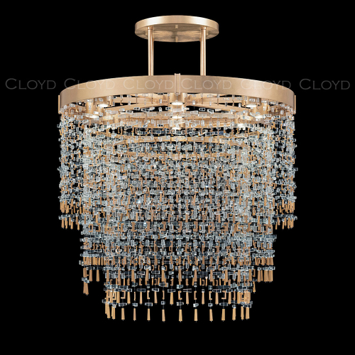 Люстра Cloyd APOLLINER C9 / Ø114 см - латунь (арт.11537)