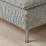 Угловая секция - IKEA SÖDERHAMN/SODERHAMN, 99х99х83 см, серый, СЁДЕРХАМН ИКЕА