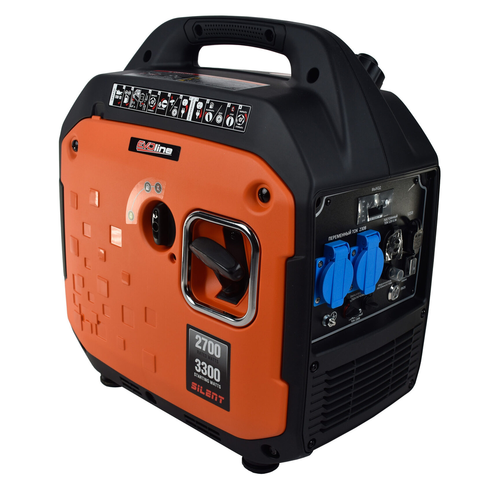Генератор бензиновый инверторный EVOline BQH 3300 E (Zongshen)