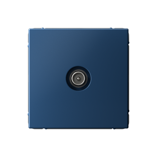 Розетка телевизионная оконечная TV ArtGallery 1дБ механизм аквамарин SE GAL001191