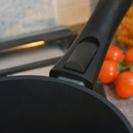 Кастрюля-ковш 1,5л литой с а/пр, со съемной ручкой, со стеклянной крышкой