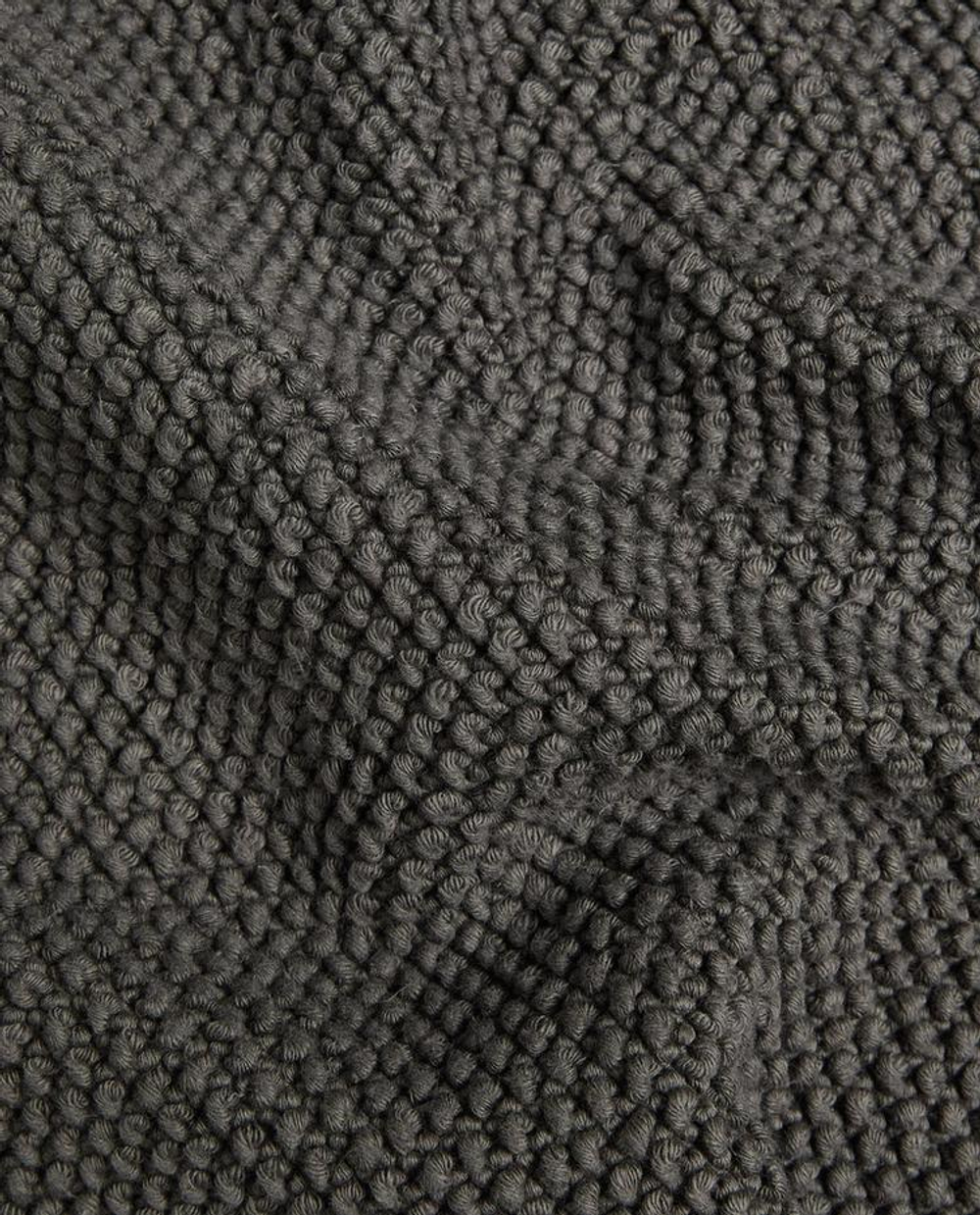 ZARA HOME КОВРИК ДЛЯ ВАННОЙ ИЗ ХЛОПКА С АНТИСКОЛЬЗЯЩЕЙ ПОВЕРХНОСТЬЮ, АНТРАЦИТОВЫЙ