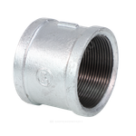Муфта прямая чугун оц Ду 15 (1/2") ВР Fittex PLUS