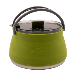 Tramp Чайник складной силиконовый 1 л, TRC-125, терракотовый