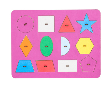 Рамки-вкладыши М. Монтессори Геометрия