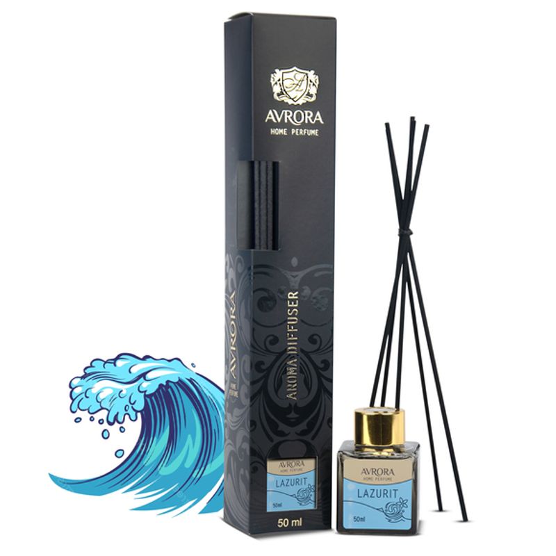 Аромадиффузор Avrora  Home Perfume LAZURIT 50 мл/шт 12 шт/кор