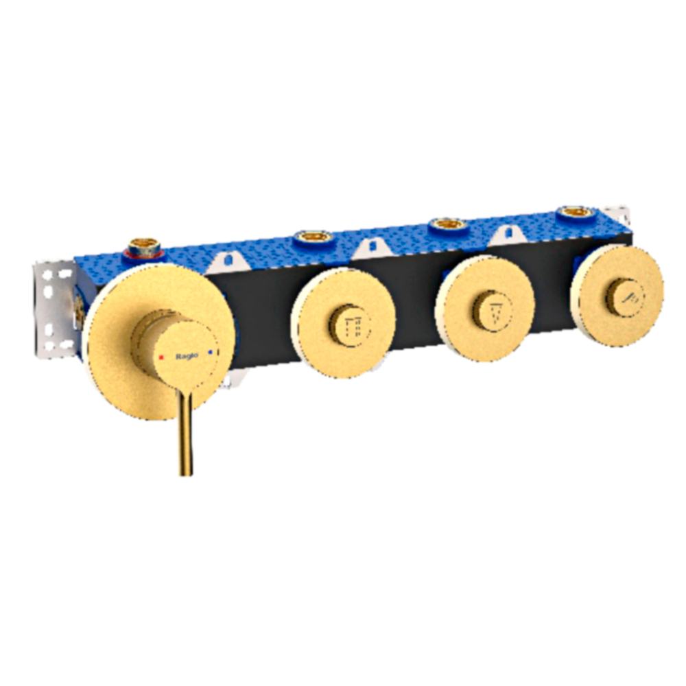 Смеситель для душа Raglo R20.273.03, золотой сатин