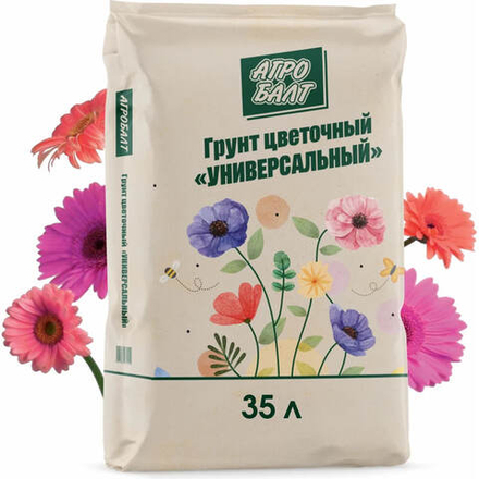 Агробалт Цветочный универсальный 35л