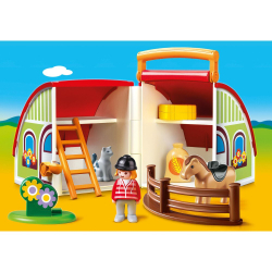 Playmobil - Куферек Мой портативный конный завод 70180 / артикул   70180  / GTIN 4008789701800