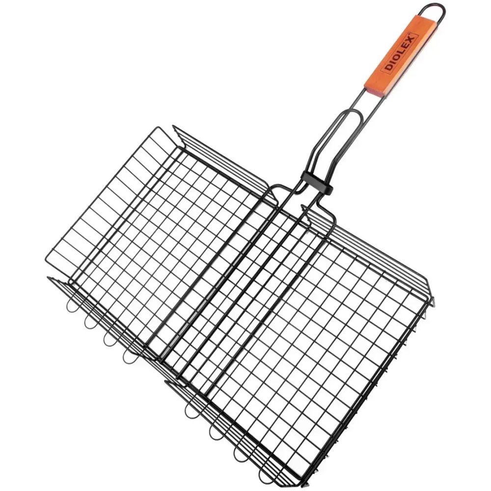 Решетка-гриль глубокая 45*25см (cталь с антипригарным покрытием)