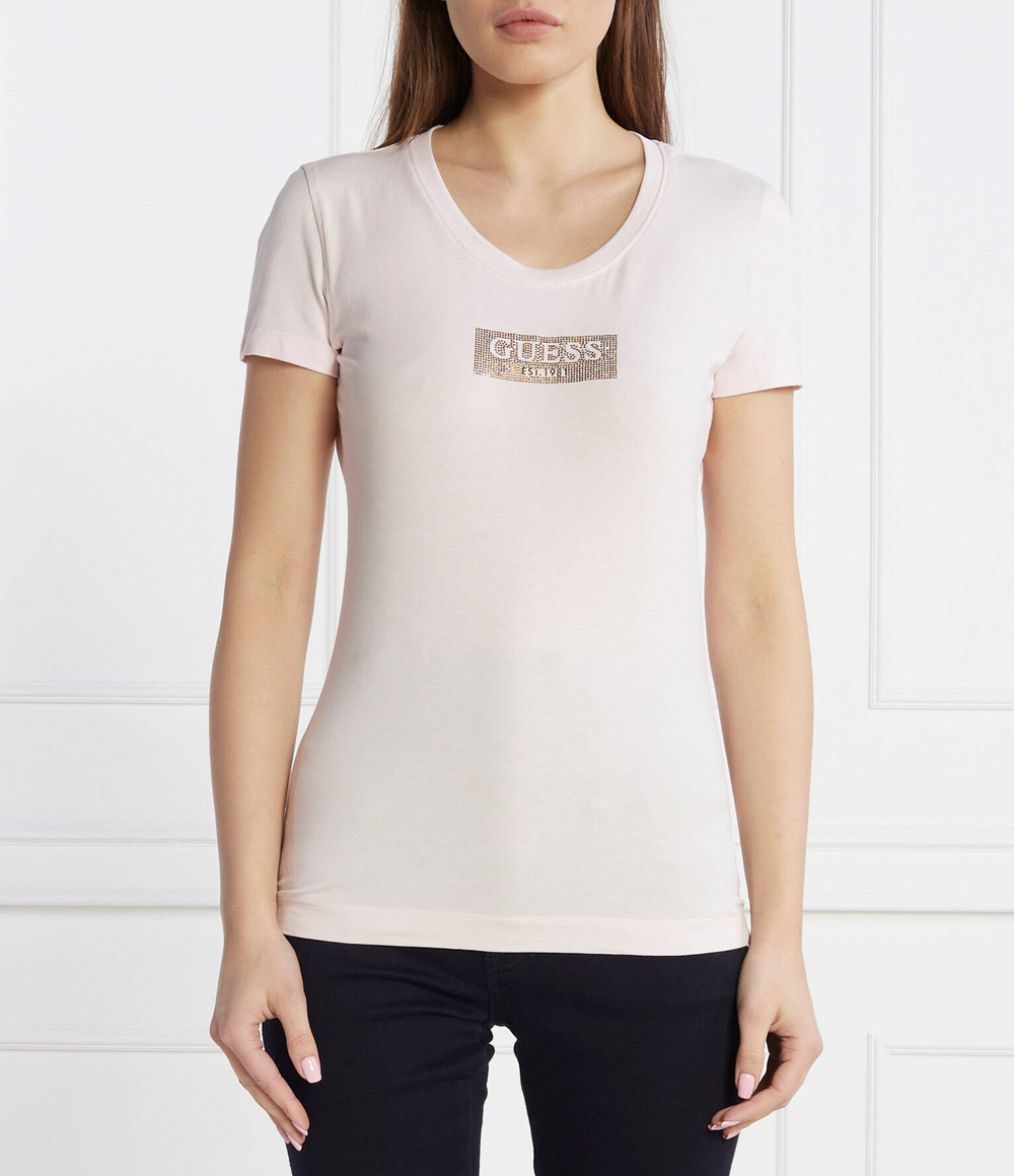 Футболка GUESS - розовый(W4RI33 J1314)