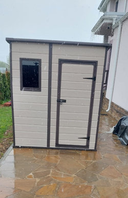 Пластиковый сарай Keter Manor Pent 6x6 beige