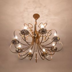 Citilux Марлен CL411181 Люстра подвесная Кофейная