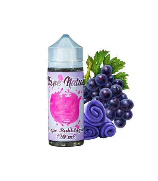 Купить Жидкость Vape Nation Grape Bubblegum 120 мл