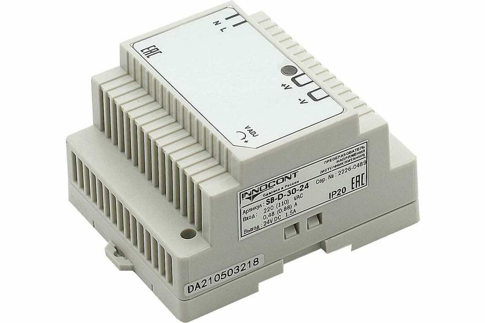 Блок питания INNOCONT SB-D-30-24