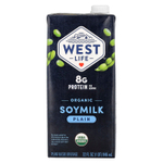 West Life, органическое соевое молоко, без добавок, 946 мл (32 жидк. унции)
