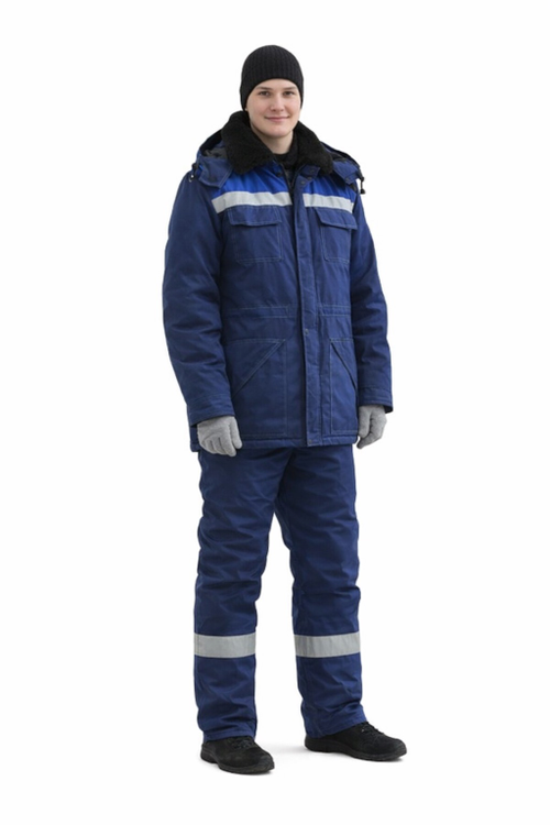 Костюм "Nerss-ЛИДЕР"  п/к, синий и СОП 50мм тк.Гретта