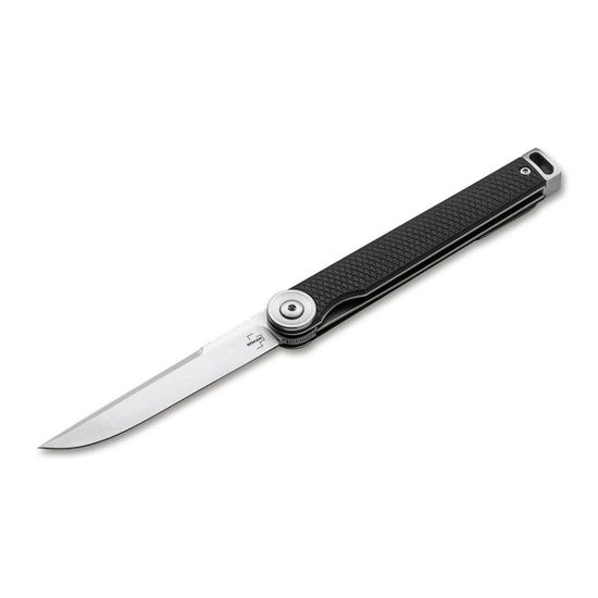 Складной нож Boker 01BO390 Kaizen Black c клинком из стали D2, рукоять G10