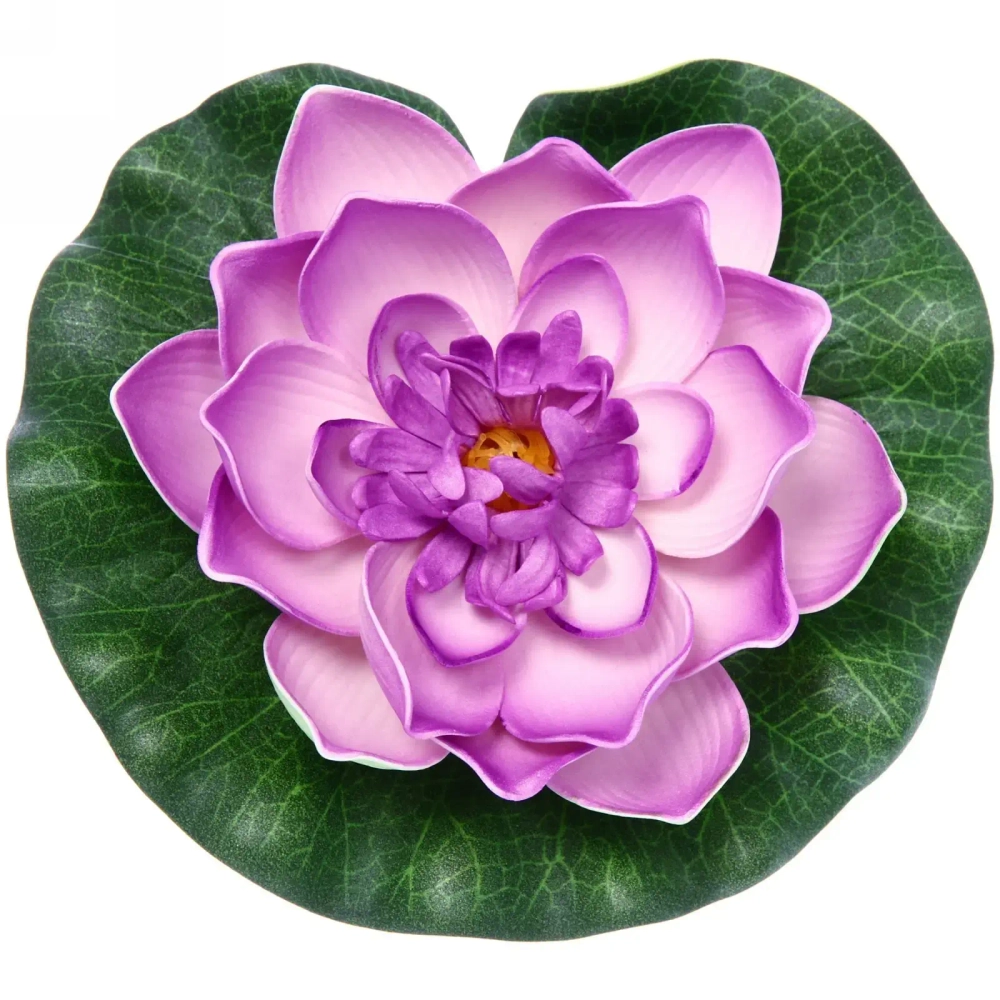 Растение водоплавающее «Кувшинка Розитта» d-17см сиреневая