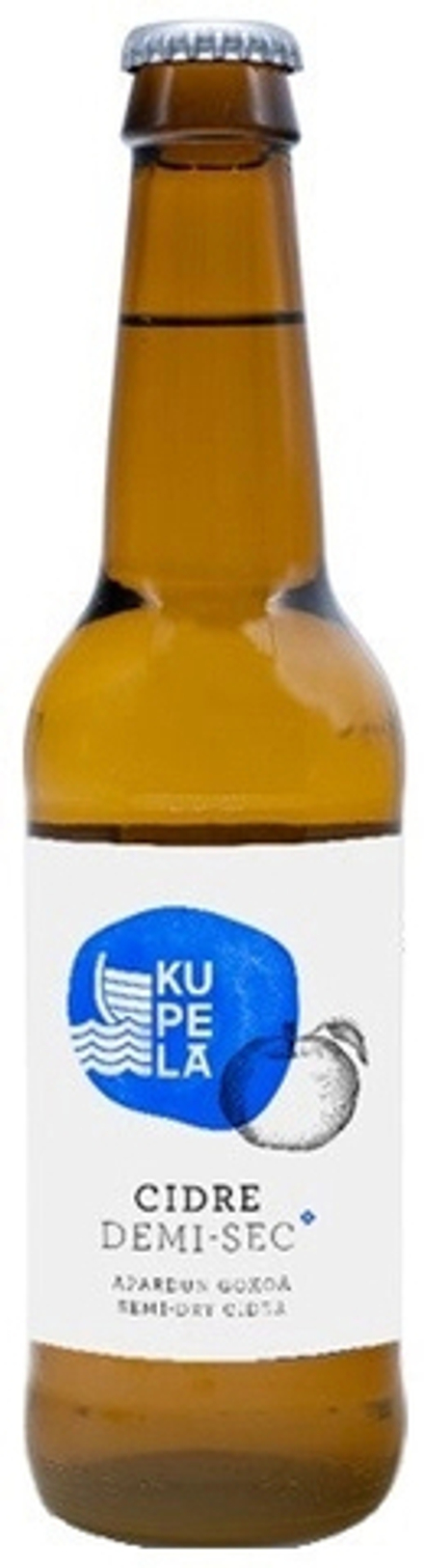 Сидр игристый Купела Полусухой / Cidre Kupela Demi Sec 0.33 - стекло