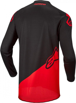 ALPINESTARS Джерси для мотокросса RACER SUPERMATIC JERSEY черно-красный