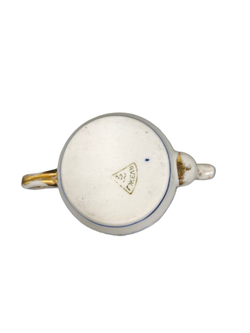 &&& Статуэтка "Самовар с заварочным чайничком" Гжель