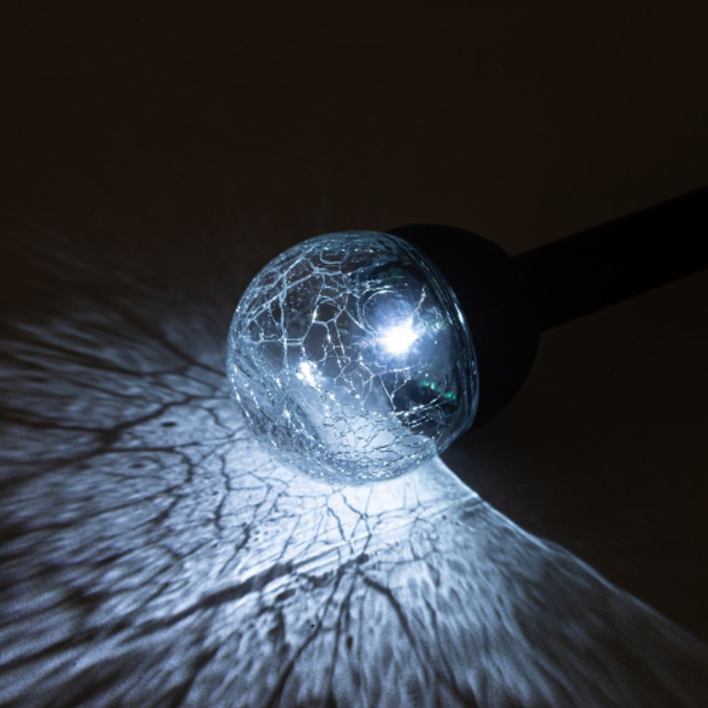 Светильник уличный ЭРА ERASF23-15 Капля на солнечной батарее холодный белый высота 33 см 1 LED