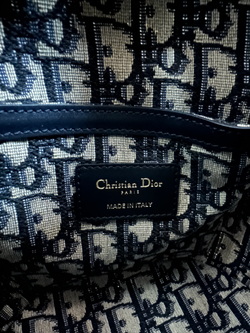 Сумка Christian Dior Brown Oblique Wicker Bucket