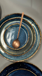 Салатник 13*13*4,9 см 500 мл ,фарфор,серия "Aqua Blue" P.L.