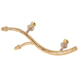 Ручка мебельная Орхидея Симпл 6.5х19.5см Айвори