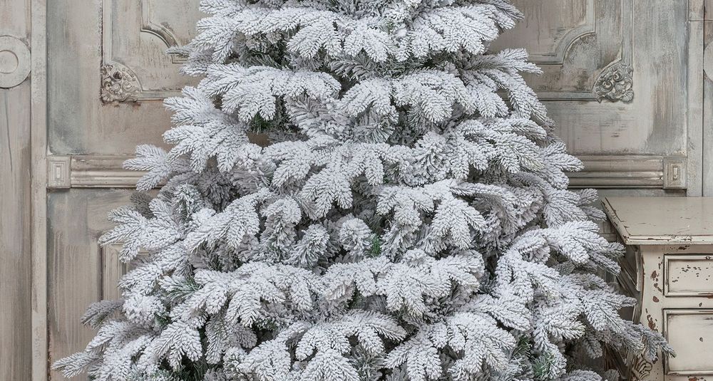 Заснеженная елка «Камчатская» (Литая+пвх) от 1.2 м до 5 м