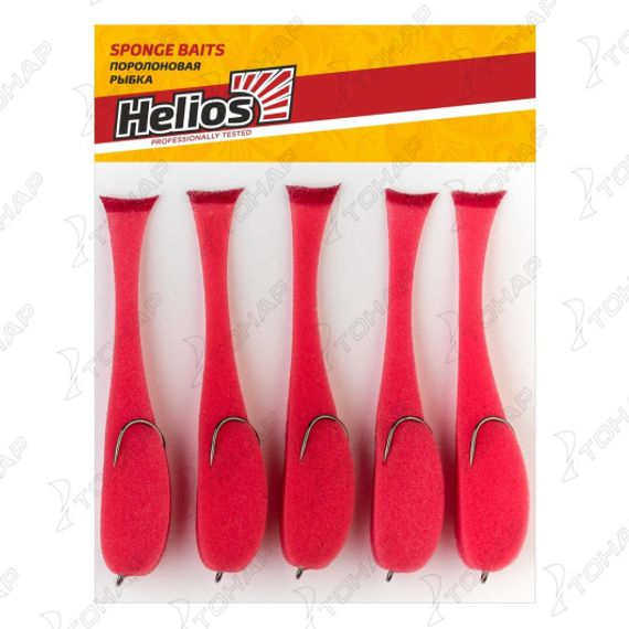 Рыбка поролоновая 9,5 см к 10 кр.1/0 (HS-95-10) Helios