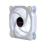 Вентилятор TESLA RGB120-RW, 120мм, 1200rpm, 3-pin+Molex, белый/FRGB, 38CFM, 21дБ, антивибропрокладки (TSL-120-RW)
