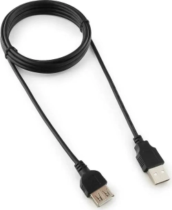 Gembird Удлинитель кабеля USB 2.0 Type-A/USB 2.0 Type-A, 1.8 м, черный