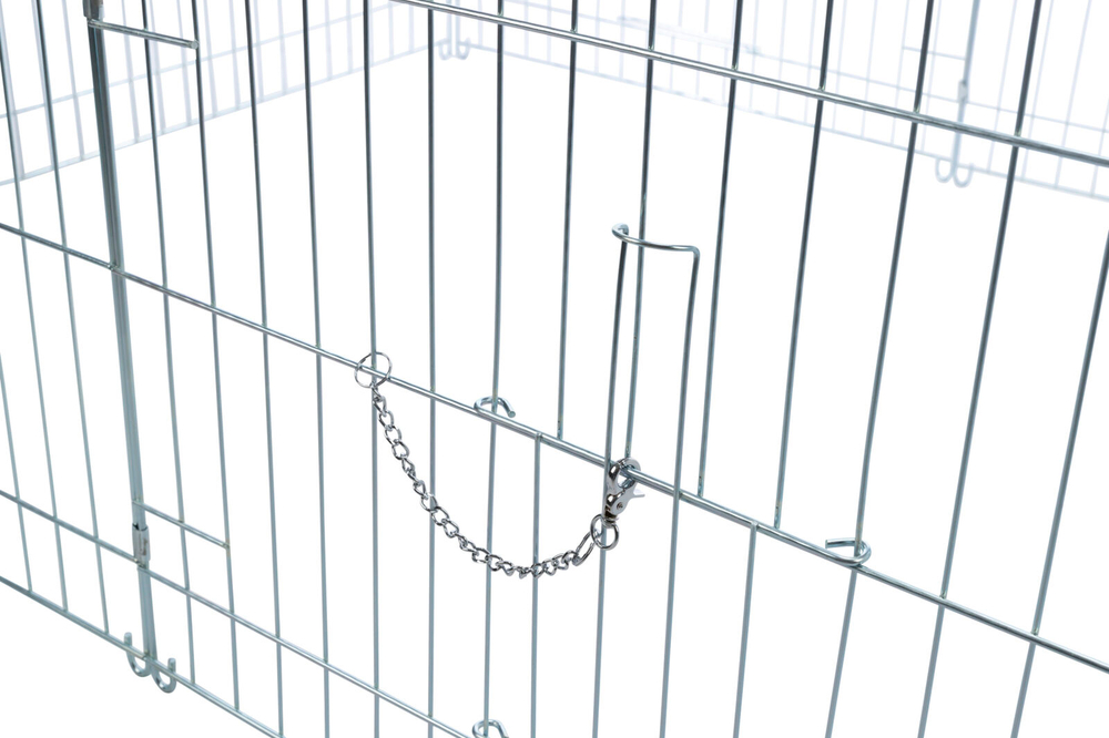 Загон с крышей для грызунов 216 х 116 х 65 см, оцинкованный, Trixie