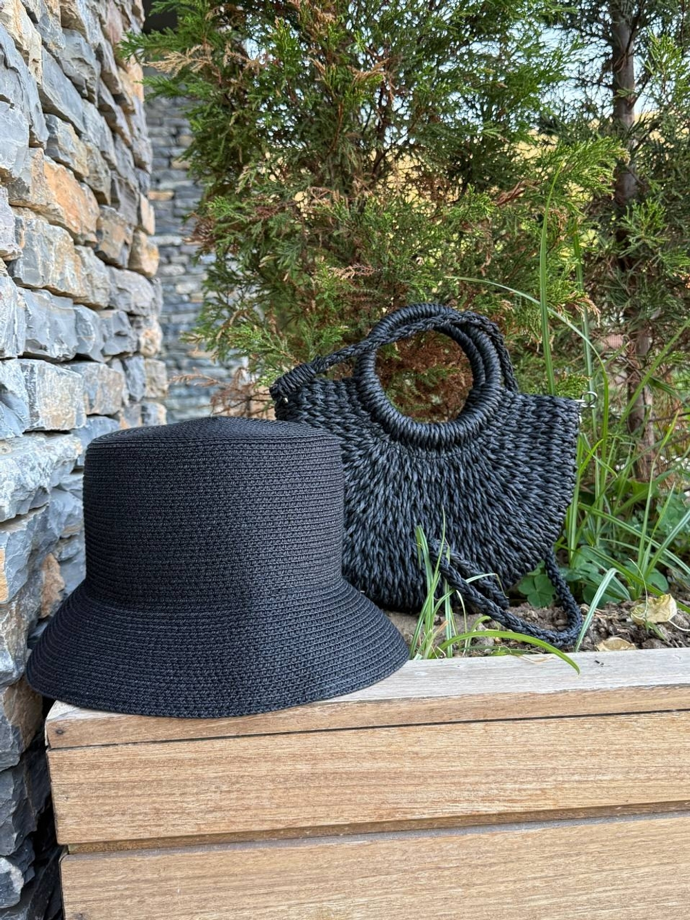 Мини луна черный