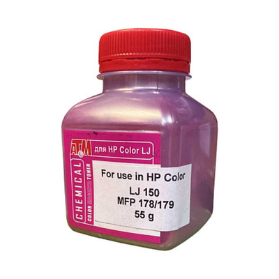 Тонер для HP Color LJ 150/MFP178/179 (55гр, пурпурный, Chemical) Silver ATM