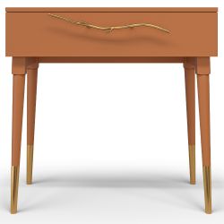 Консоль Арт Колор matte Стайл Голд Томленый оранжевый матовый