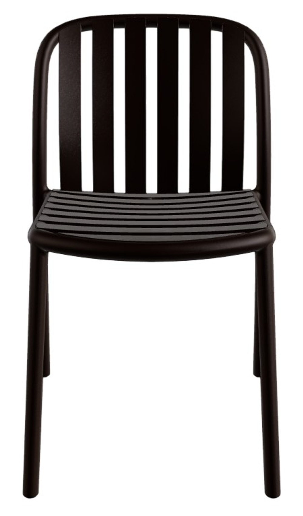 Стул пластиковый Papatya Galata-S, венге