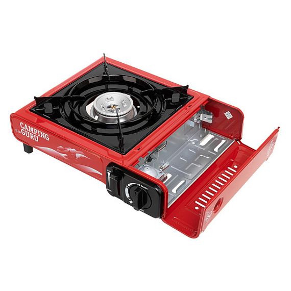 Плита газовая портативная в кейсе CAMPING GURU (TS-250) TOURIST