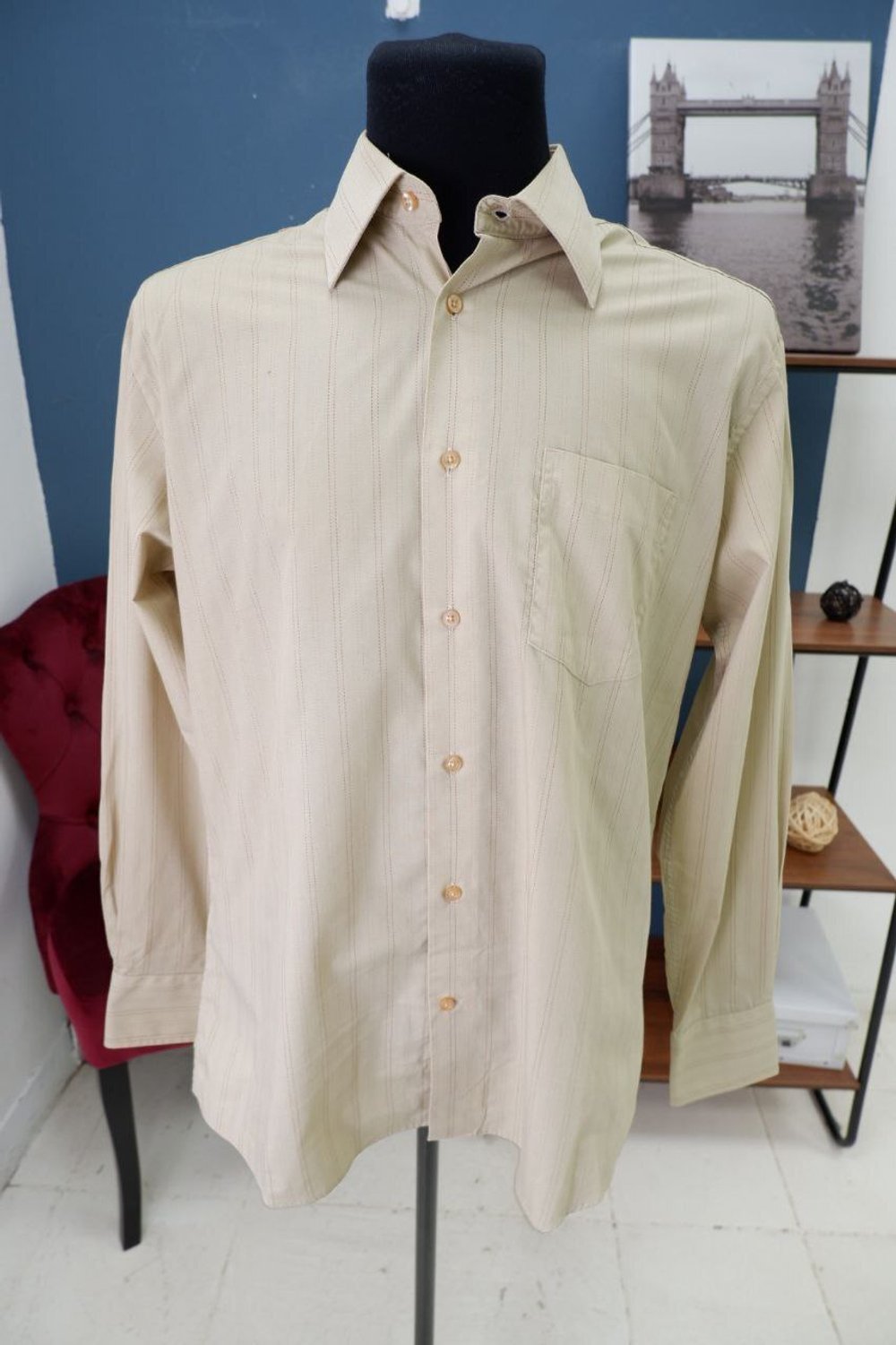 Рубашка Cerrer в полоску 52 размер