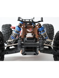 Радиоуправляемый монстр Remo Hobby (красный) 4WD 2.4G 1/14 RTR
