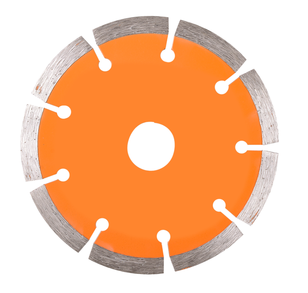Диск алмазный отрезной сегментный СТАНДАРТ Вихрь, 115х22,2 мм, сухая резка