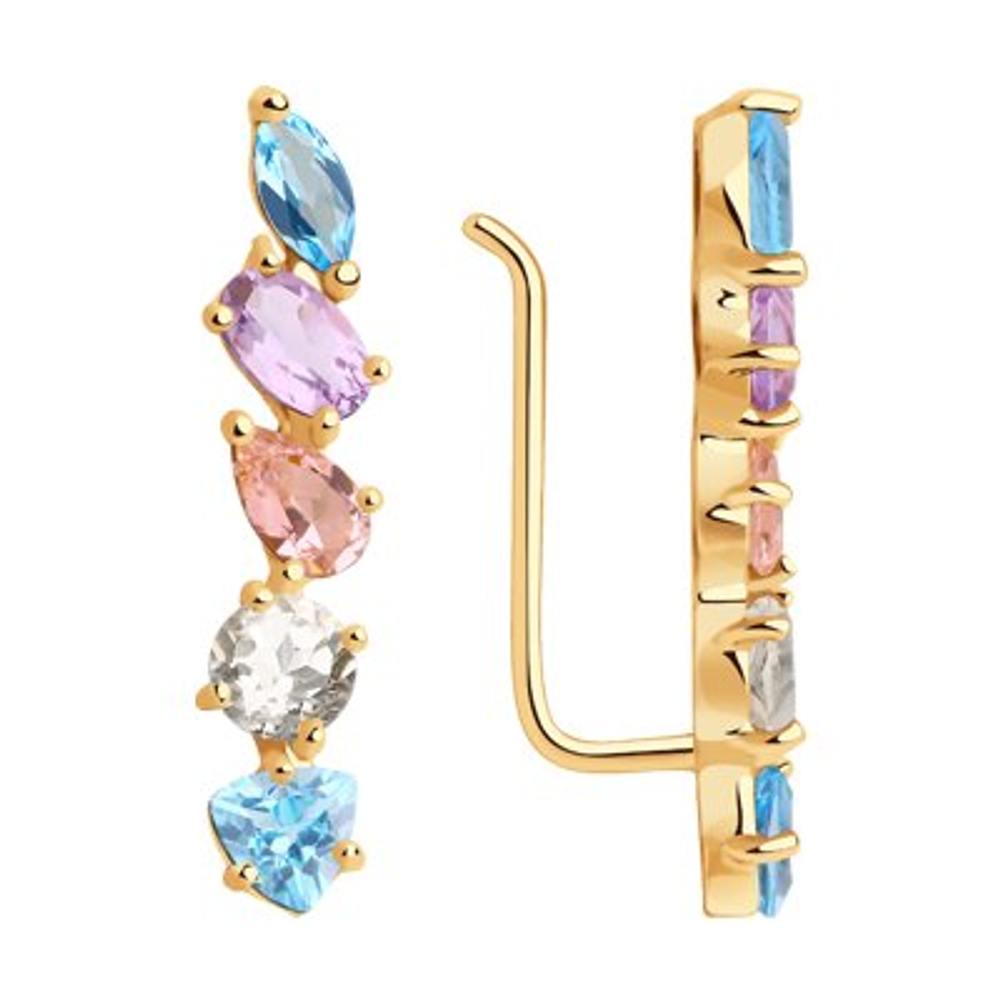 Серьги из золота