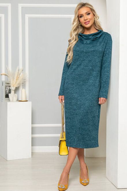 Платье "Стильный мотив" (грин) П4893 LT Collection (Акция)